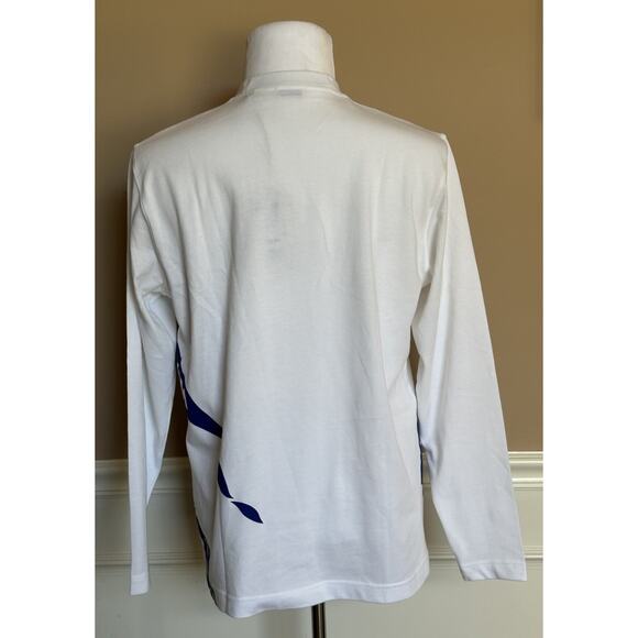 Burberry EKD Printed Men’s White/Blue T-shirt Medium 8077669 Portugal NWT $910 - Picture 5 of 11